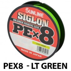 Fir Textil Sunline Siglon PE x8 Light Green 150m 0.223mm 30lb